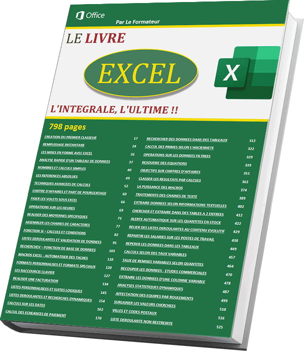 Le Livre Excel complet